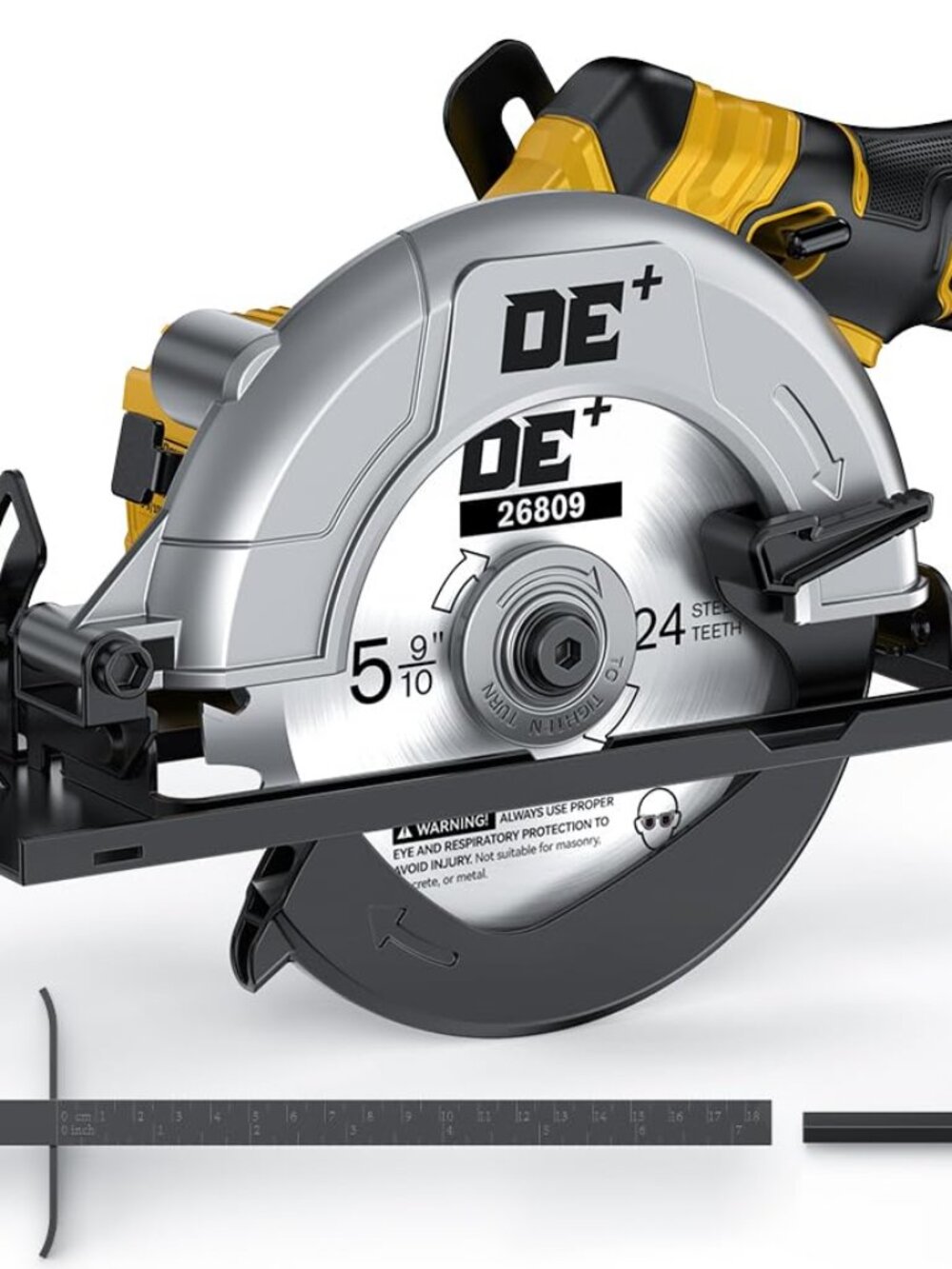 NEW Brushless Cordless Circular Saw for DeWalt 20V Max Battery 6-Inch Aluminum